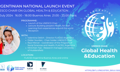 Argentinian national launch event UNESCO Chair – UNESCO Chair speaking