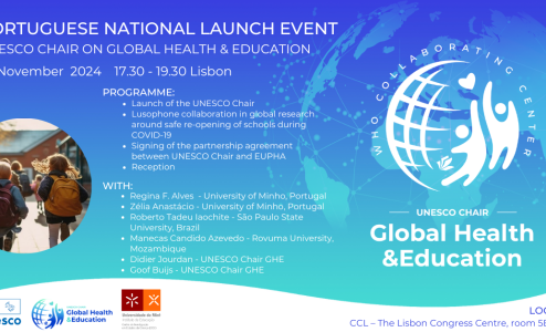 Portuguese national launch event UNESCO Chair on Global Health & Education