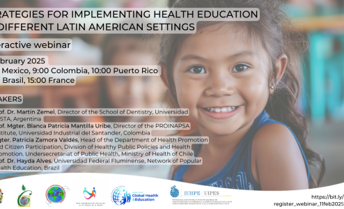 11 February 2025 – Strategies for implementing Health Education in different Latin American settings