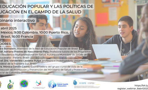 8 de abril 2025 – La Educación Popular y las Políticas de Educación en el campo de la salud