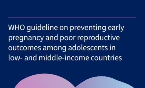 WHO guideline on preventing early pregnancy and poor reproductive outcomes among adolescents in low- and middle-income countries
