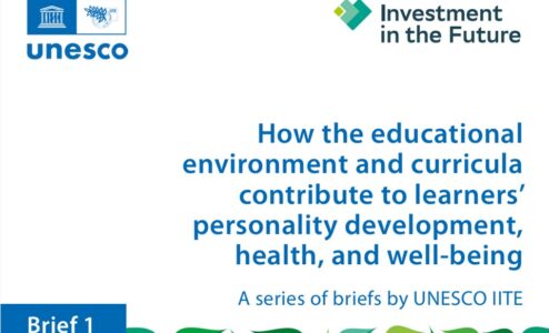 UNESCO IITE Publishes Briefs on Education for Health, Well-being, and Personality Development