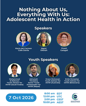 Webinar 7 October IAAH